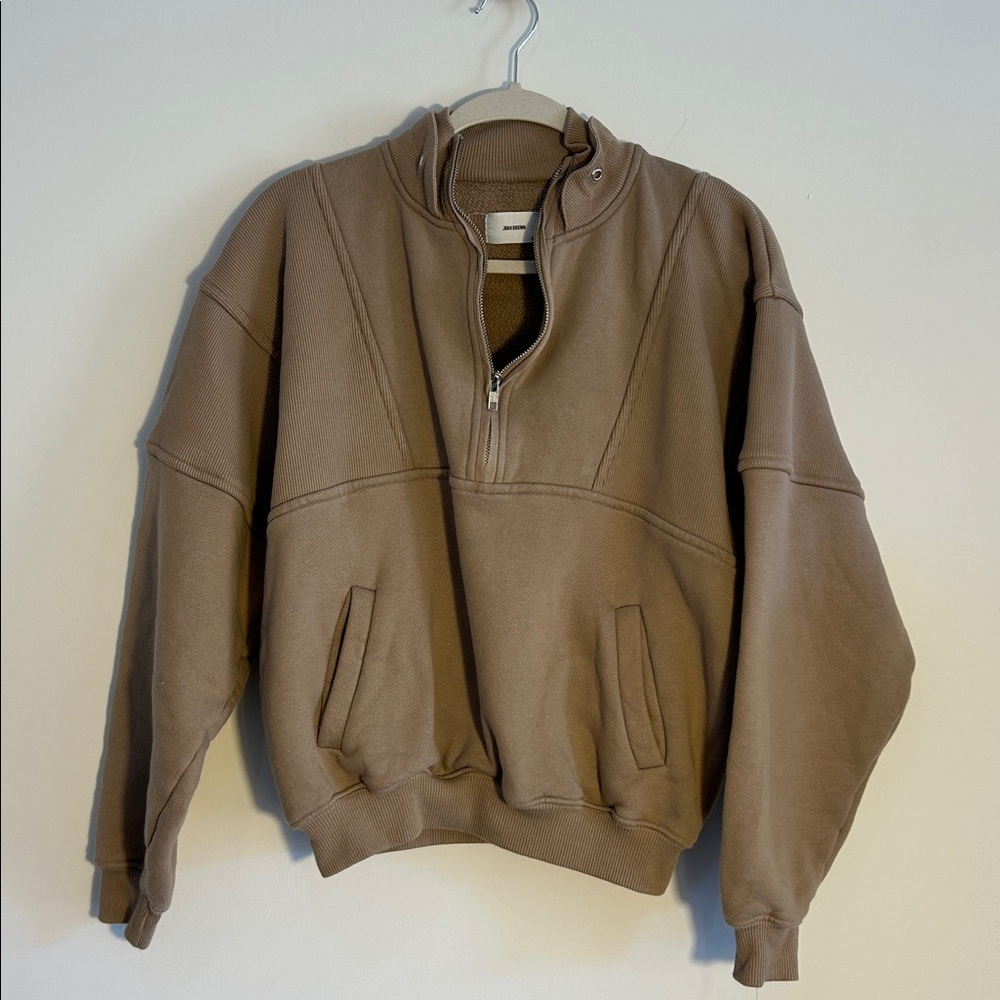 Joah Brown Half Zip